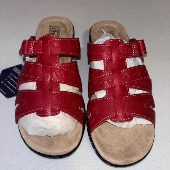 croft & barrow Shoes - Croft & Barrow Red Women's Sandals